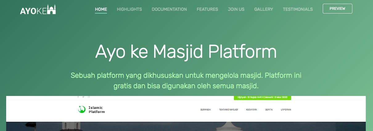 Ayokemasjid – Platform for mosque management